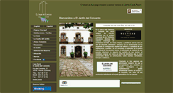Desktop Screenshot of eljardindelconvento.com